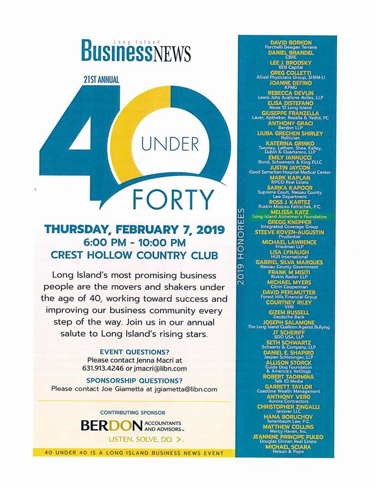 40 Under Forty