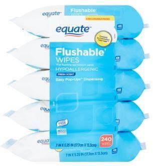 Flushable Wipes