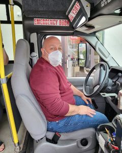 Bus driver Tony Badalucco